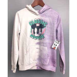 BNWT Classic angry Mickey Mouse Tie-Dyed Hoodie Youth XL (14-16)